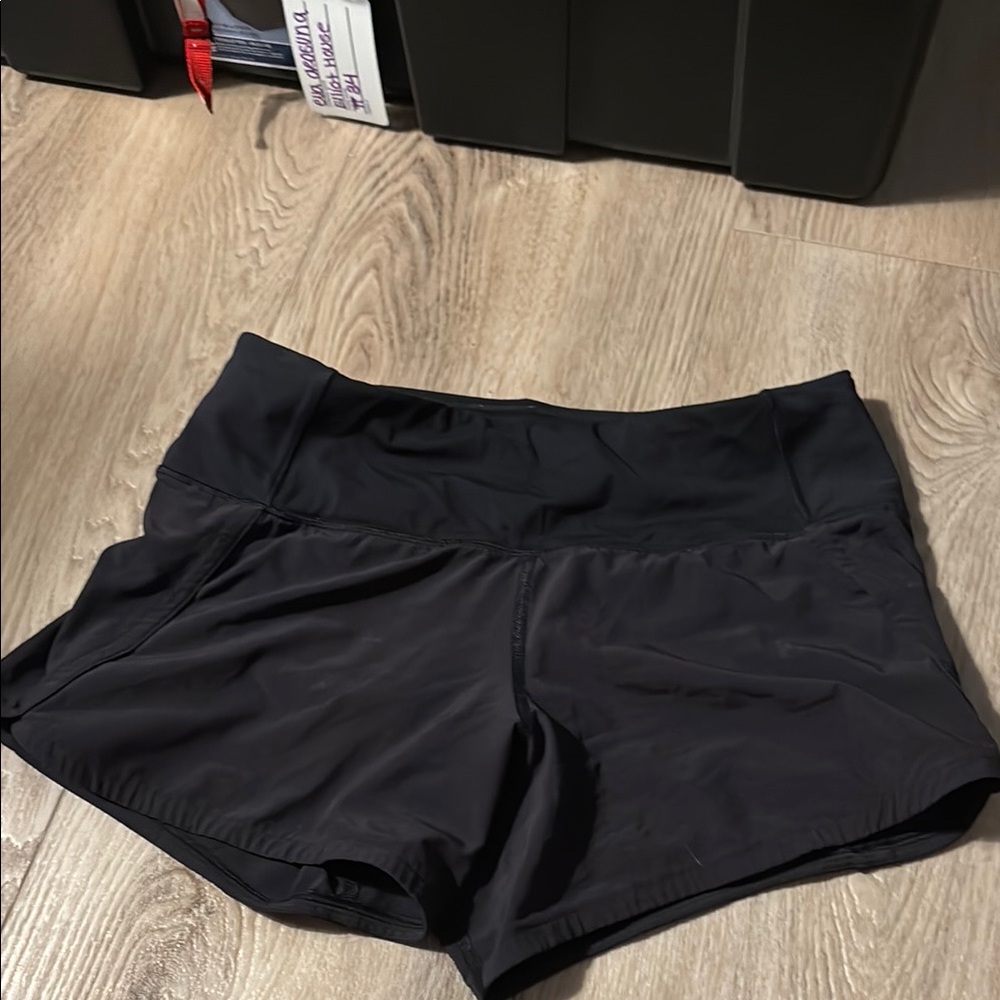 Lululemon Athletica Black Athletic Shorts